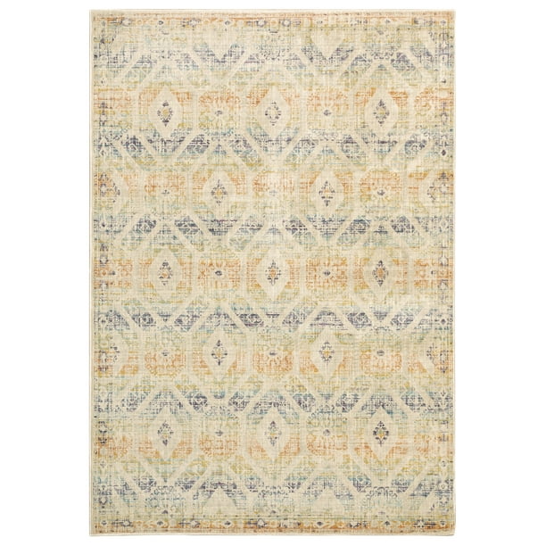 Multi/Multi 5' x 8' Solo Rugs Devon Contemporary Geometric Area Rug Multi/Multi 5' x 8' Solo Rugs Devon Contemporary Geometric Area Rug